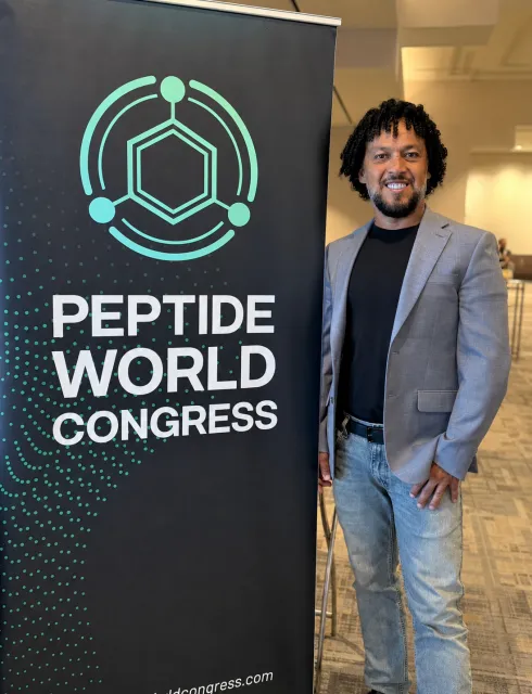 Dr. Leandro Barreto no Peptide World Congress